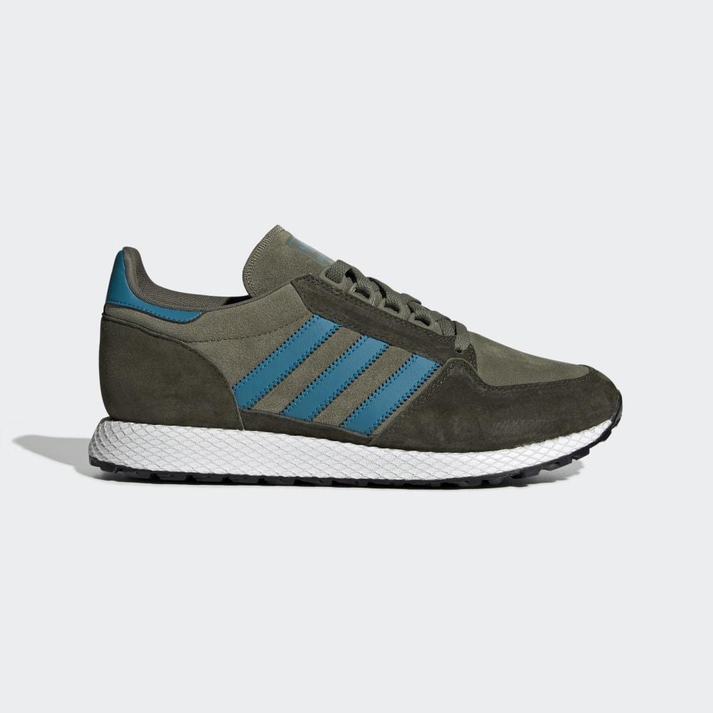 Originals Adidas Forest Grove Dama Romania - Kaki/Turcoaz EE8970